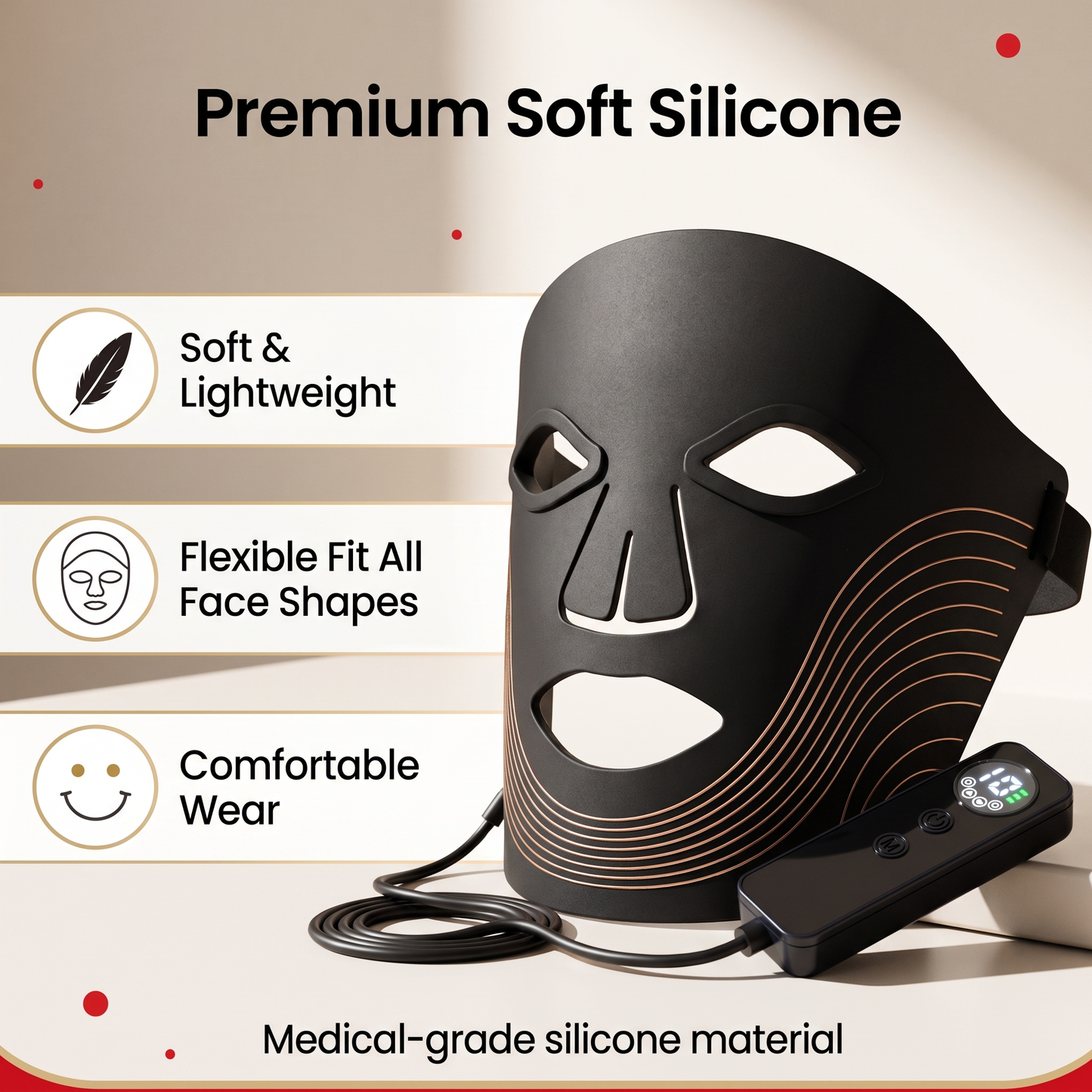 The Aquarelle Lumière™ LED Therapy Mask